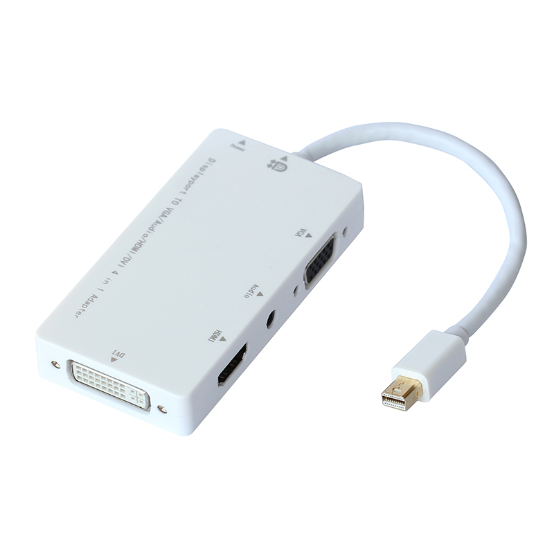 Thunderbolt мини ДП VGA DVI HD конвертор адаптер кабел за Apple macbook Air