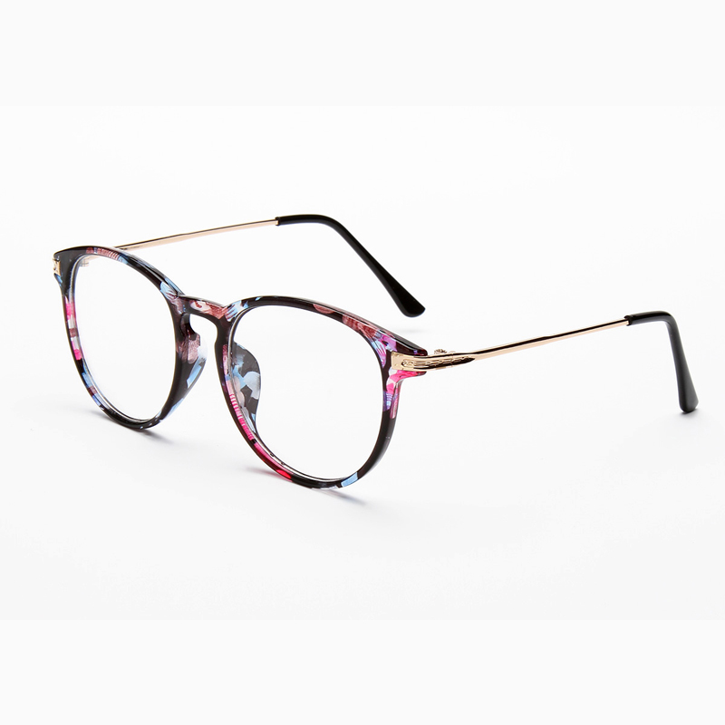 Нова Мода Очила Ретро Гроздобер Метал обична рамка оптички очила мажи жени myopia наочари рамка oculos де grau