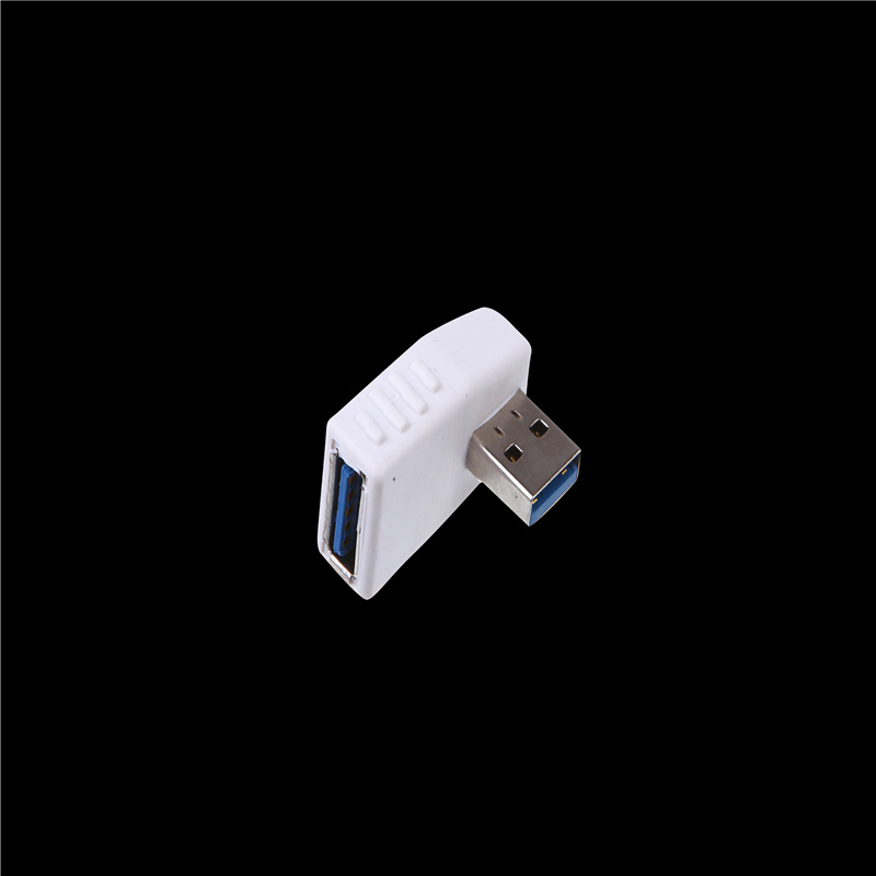 нови 90 степени Лактот USB 3.0 машки да се женски конектор приклучок USB3.0 Висока брзина за пренос на податоци адаптер