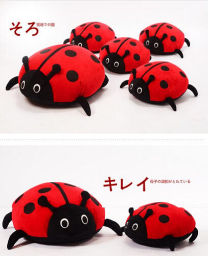 кендис guo! симпатична кадифен играчки мека креативни бубамара кравица инсекти се одржи кукла перница перница новина