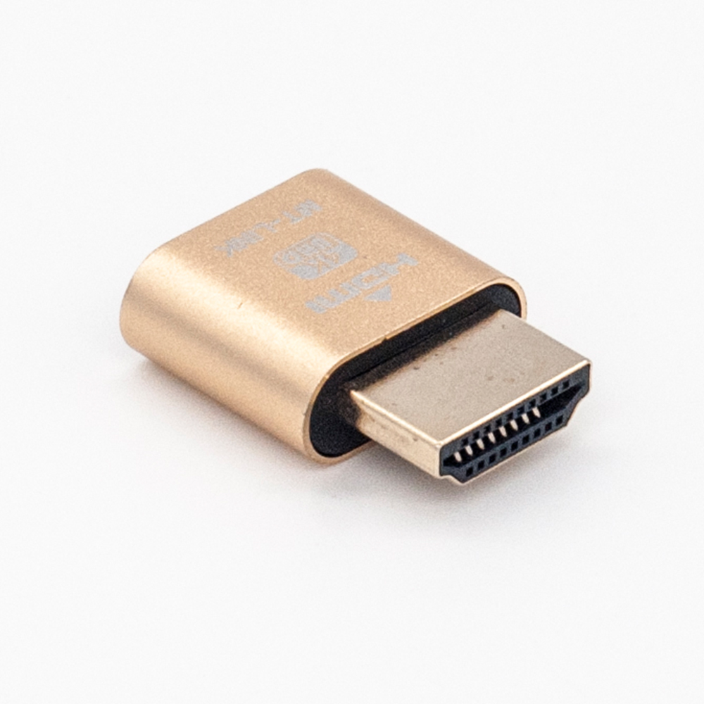 HDMI Display port Атарот Plug 4K Екранот Емулатор