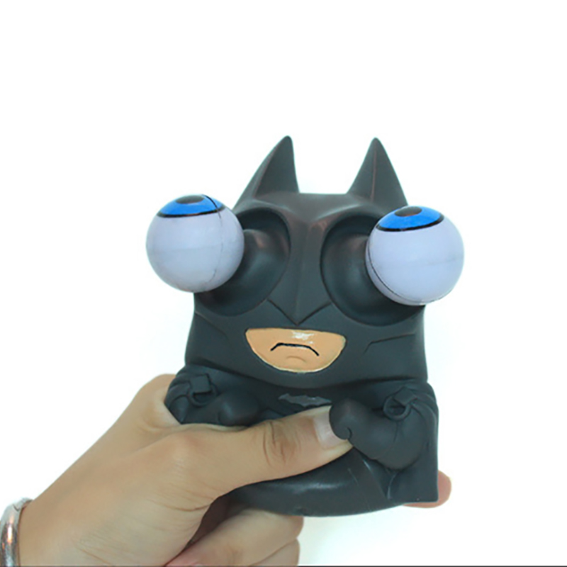 Преполната очи antistr Totoro Squishy Играчка Зомби Новина Забава Анти Стрес Смешно Spoof Божиќ ноќ на Вештерките Играчки JY46