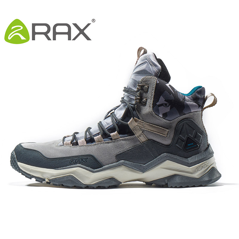 RAX 2017 Водоотпорен Пешачење Чевли За Мажи Зимски Чизми за Планинарење Мажите Отворено Чизми Качување Одење Mountaineering