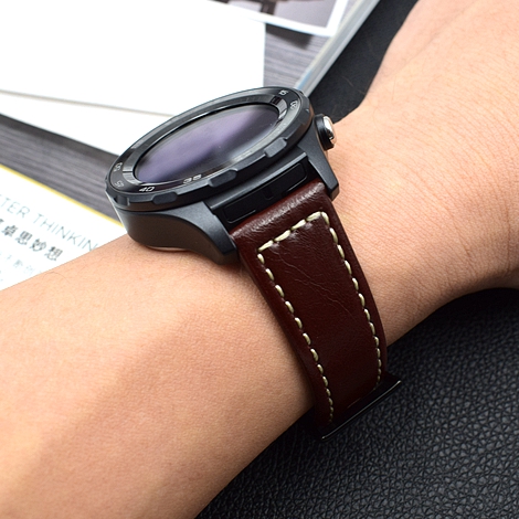 Вистинска Кожа 20 22mm види бенд ремени за huawei види 2 Sport Класичен Samsung Опрема S3 Класичен Froniter watchbands