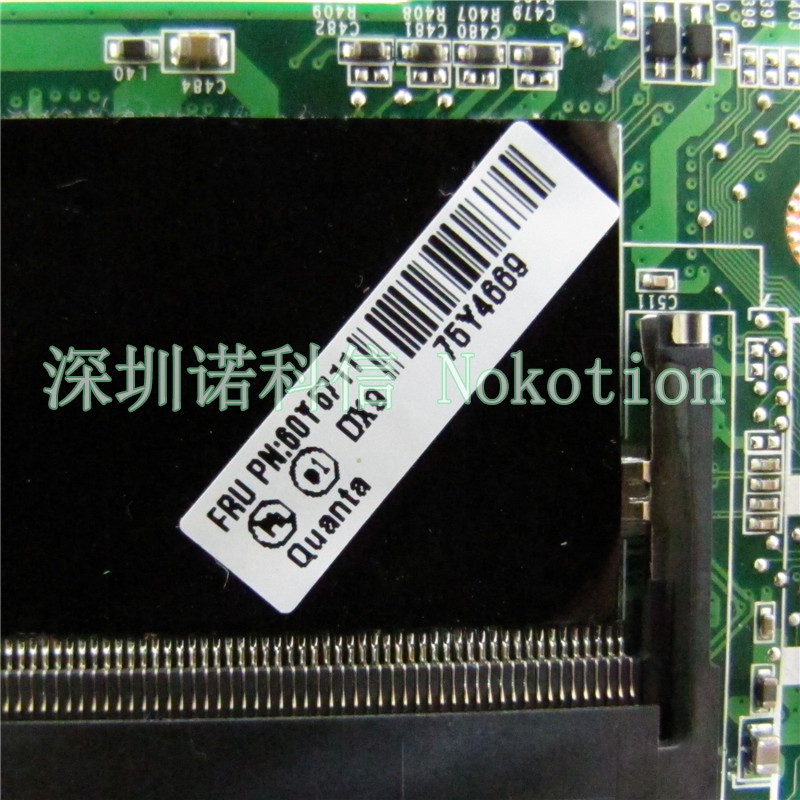 NOKOTION 75Y4669 60Y5711 Лаптоп КОМПЈУТЕР матична Плоча За Леново X100e Главниот Одбор Athlon Нео MV-40 ПРОЦЕСОРОТ DDR2