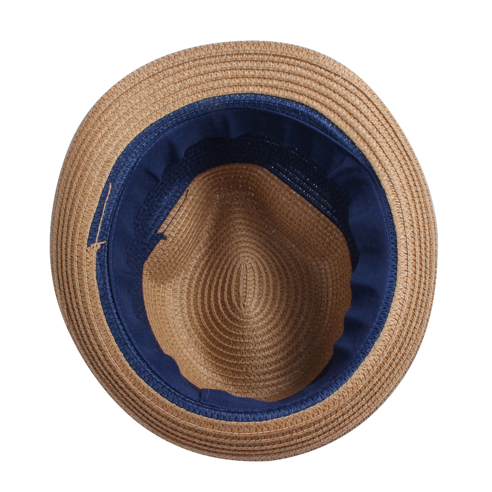 [DIFANNI] 2017 Мода Лето Слама Мажите Сонцето Капи Fedora Trilby Gangster Капа Лето Плажа Капа Панама Шапка Sombrero