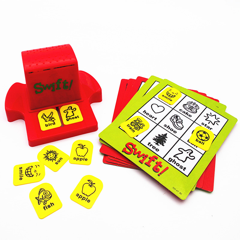 Деца Загатка Игра Смешни Едукативни Играчки За Деца На Почетокот Learnning Англиски Зборови Броеви Време Бинго Картички, Загатки Семејство Игри