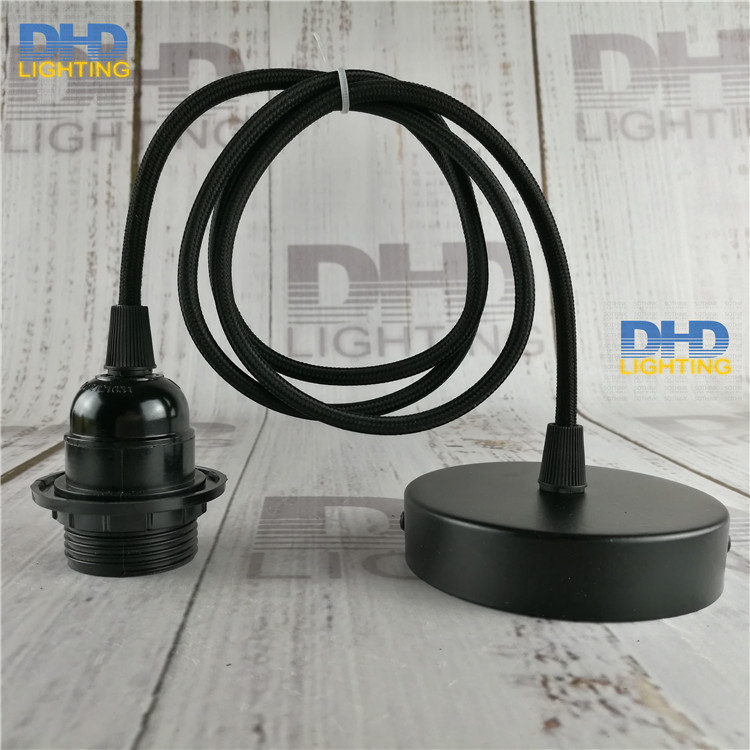 Примерок цел E27 DIY lumiled светилка држачи црна bakelite навој приклучок за пластична светилка сопственикот со црна