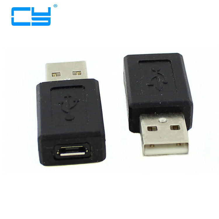 5pcs/многу High Speed USB 2.0 Машки да Micro USB Женски Конвертор Адаптер Конектори Машки да се Женски Класичен Едноставен