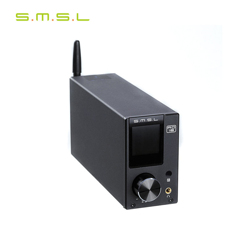 SMSL AD18 Мулти-Функција Bluetooth 4.2 HIFI Дигитален Аудио Засилувач Моќ 80W*2 Оптички/Коаксијален USB DAC Декодер EQ на вредноста