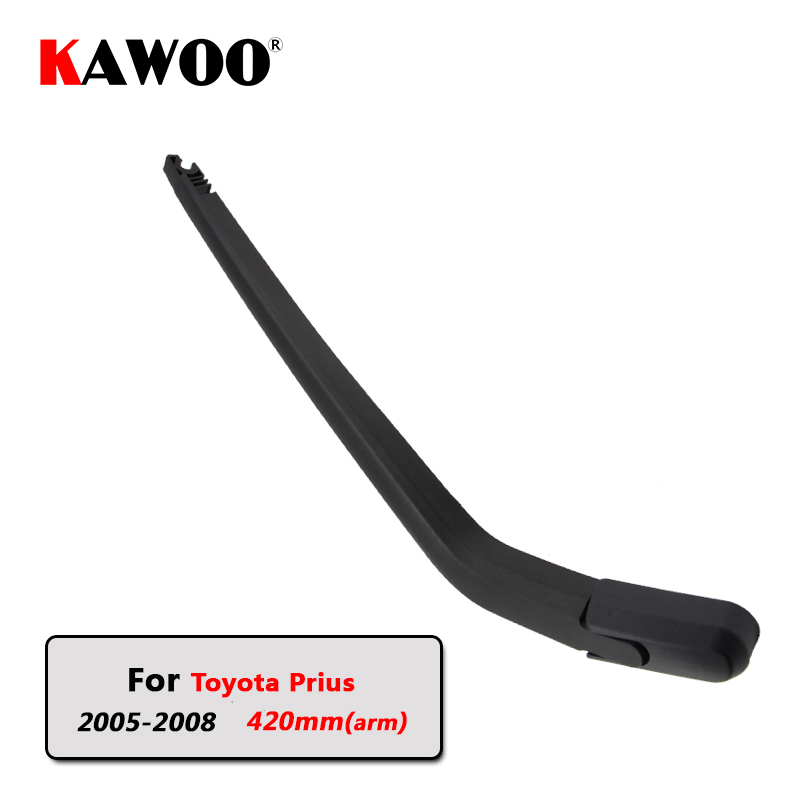 KAWOO Автомобил Задните Wiper Ножеви Задниот Прозорец Стакло Рака За Toyota Prius Hatchback (2005-2008 година) 420mm ветробранското стакло на Ножот