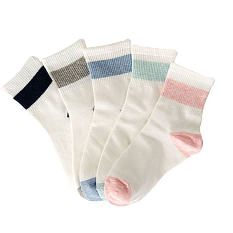 10 Компјутери=5 Парови Есен Зима Жените Чорапи Трендови Популарни Удобно Јапонски Мода Дише Симпатична Памучни Чорапи