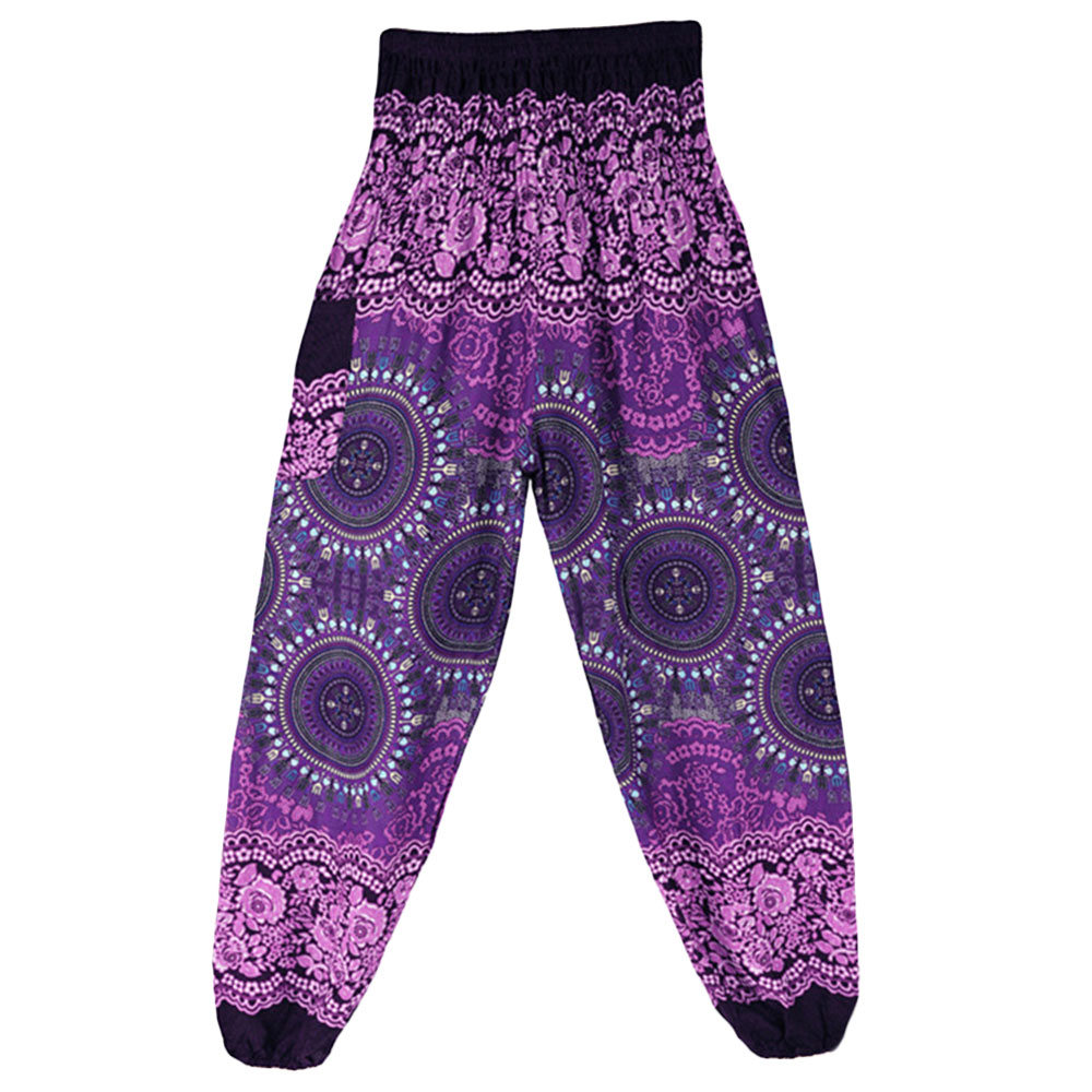 G-КАКО Јога Harem Тренингот Панталони -Карго Дами Лабава Циганска Bloomer Панталони Облека Облека се Облекуваат за Жените
