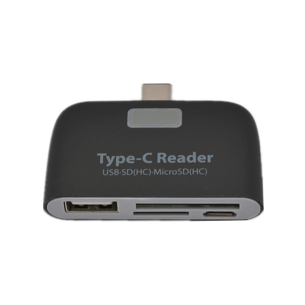 Тип-C OTG Читач на картички Адаптер 4 во 1 USB/ТФ/SD За LG G5 Xiaomi 4C Macbook 12