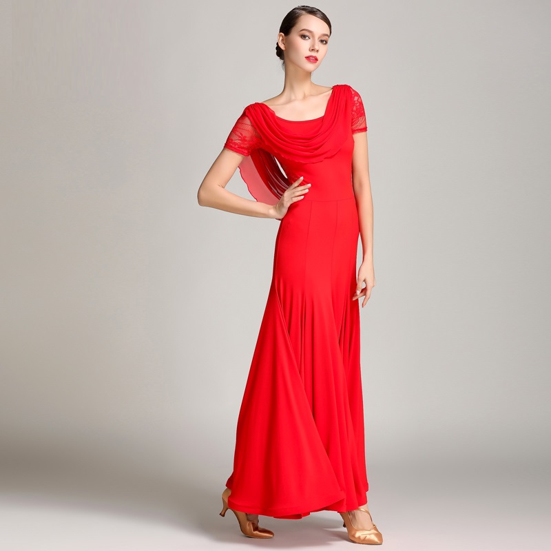 црвено ballroom танцува фустани ballroom валцер фустани за ballroom танцување облека валцер фокстрот flamenco модерен