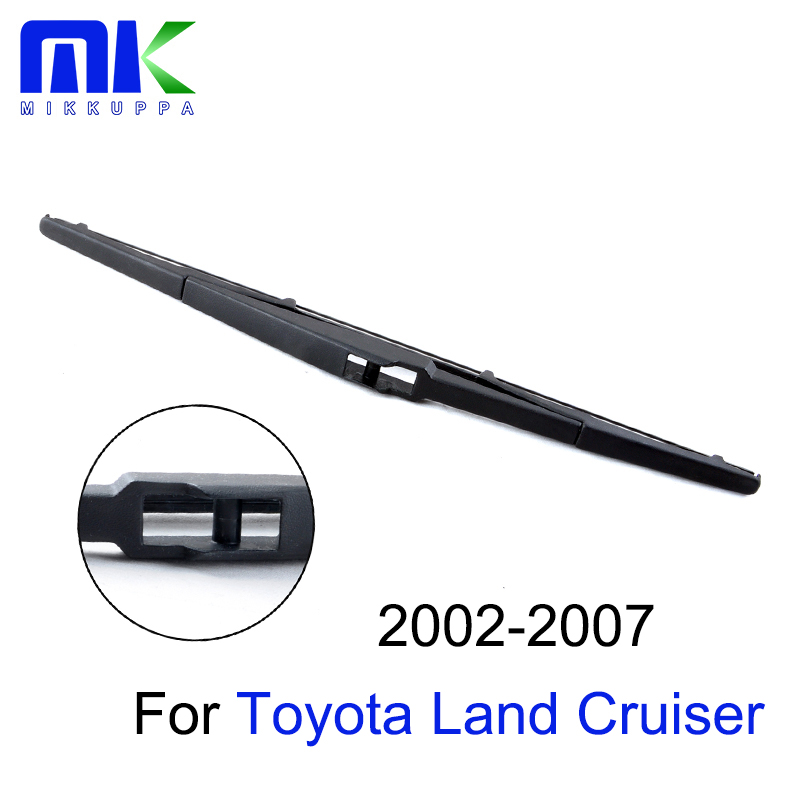 Предните И Задните Wiper Ножеви За Toyota Land Cruiser 2002 2003 2004 2005 2006 2007 Шофершајбната Ветробранското Стакло Wiper Гумени Додатоци