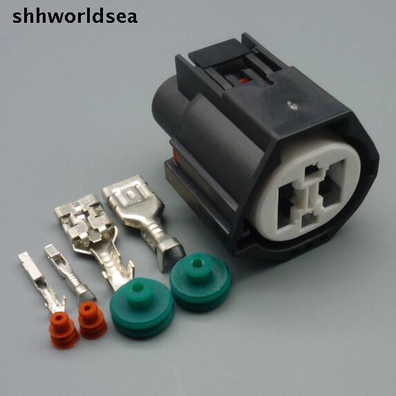 shhworldsea 4 pin автомобил водоотпорен електричниот приклучок авто домување конектор автомобилската кислород сензор