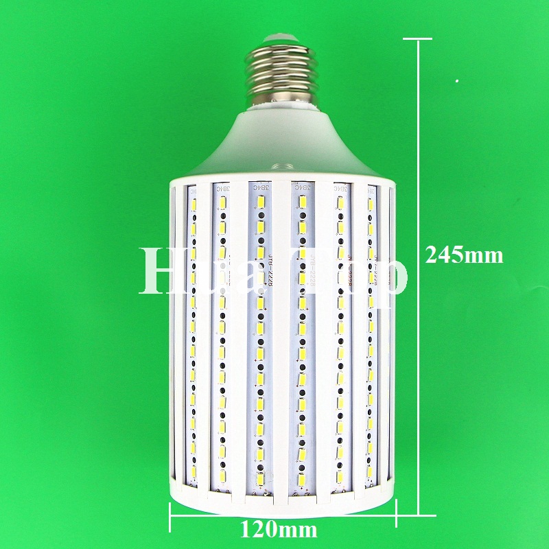 Висока осветленост 100W LED сијалица E40 264 5630 Led диоди 5730 SMD Пченка Светилка AC напон 220V Bombillas Топло Бела