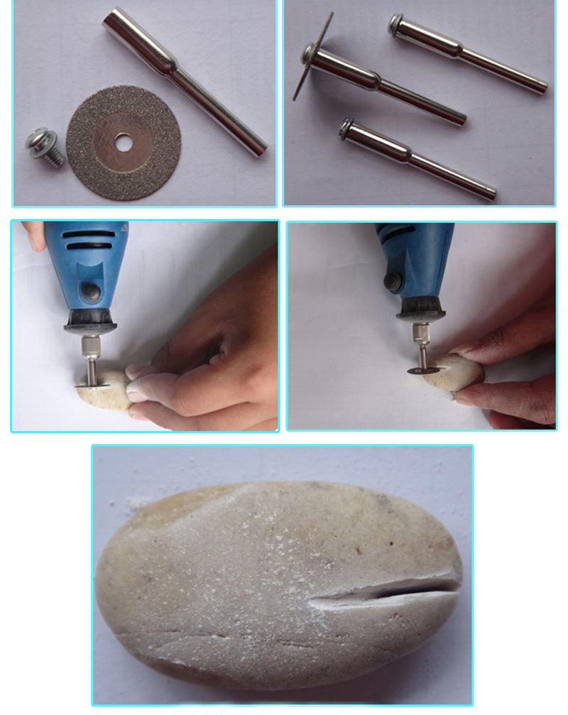 дијамант сечење диск за мини вежба dremel алатки додатоци 60mm дијамантски диск челик ротари алатка кружни пили абразивни виде ножот