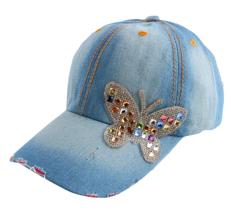 евтини промоција salable жените девојка популарни обичај пеперутка дизајн луксузни лето snapback капа отворено капи новина