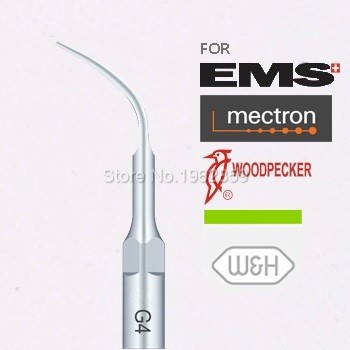 5pcs G4 scaler tips алатки за стоматолог заби белење на забите инструмент ултразвучно стоматолошки scaler совет за ЕМС