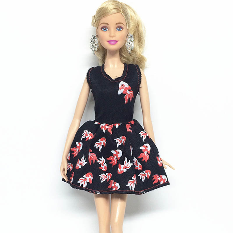 Малата Кукла Облека За Барби Принцеза Кукла Мода Рипка Едно Парче Облека За 1/6 BJD Кукли Додатоци Детска Играчка
