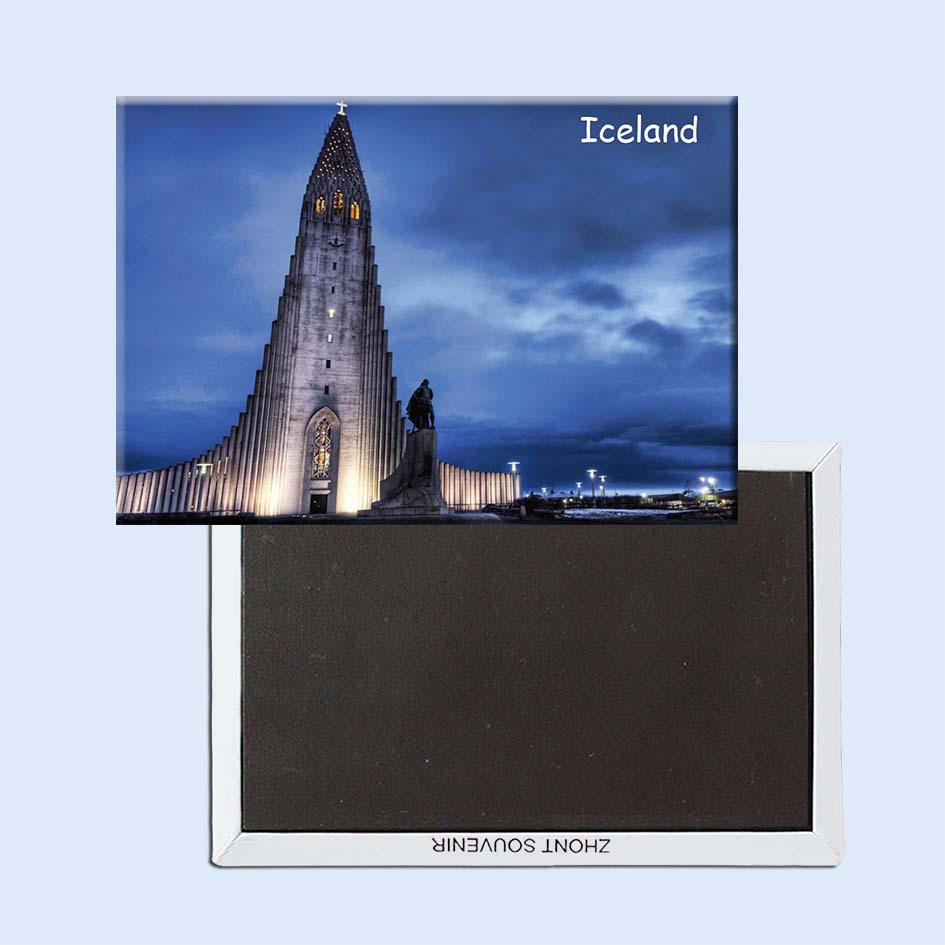 Исланд Црква Патување Фрижидер Магнети 21112