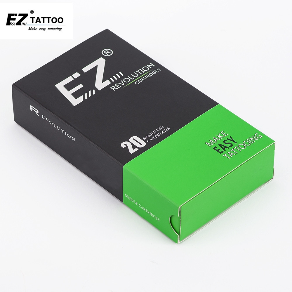 RC1207M1-1 12(0.35 mm) EZ Револуција Тетоважа Игли Магнум (M1) Кертриџ 20 парчиња /кутија