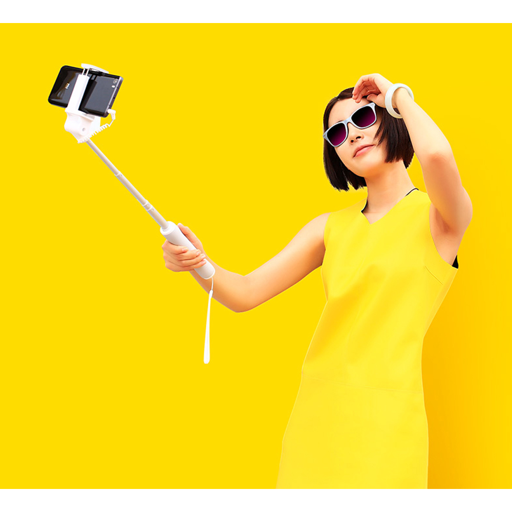 2017 Оригинални Xiaomi Selfie Monopod Стап Selfie Носителот Продолжи Жичен Рачни За телефонот 7 6s IOS Android Мобилен Телефон