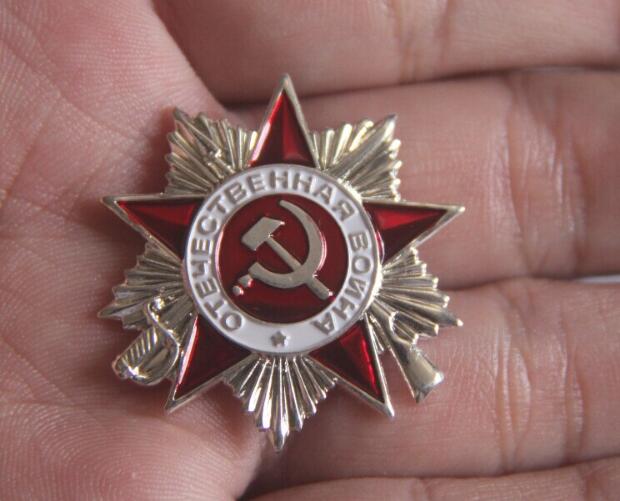 Русија Cccp Метал Значки ww2 СССР Советската Воена цел медал Црвена Ѕвезда руската Војска Иглички Злато сребро обложено