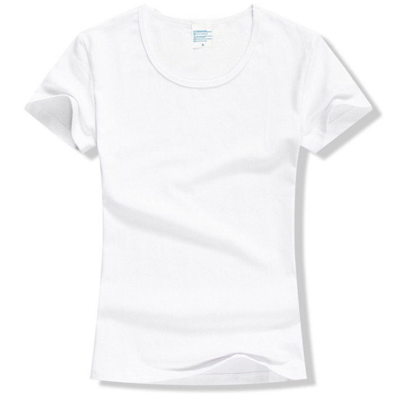 2017 Лето Висок Квалитет 15 Боја S-2XL Обичен Т Кошула Жените Памук Еластична Основните Tshirt Жена Секојдневен Блузи Кратки Ракави, T-shirt