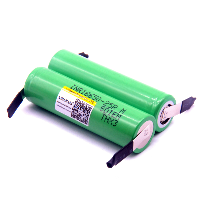 НОВИ liitokala за samsung 18650 2500mah литиум батерија 25r inr1865025r 20a батеријата за електронска цигара+Бесплатен