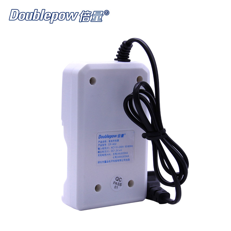 4 Слотови Doublepow ДП-К02 Автоматско Интелигентни Брз Полнач за 1.2 V АА/AAA Ni-CD /Ni-МЗ акумулатори НИ Plug & Cabel