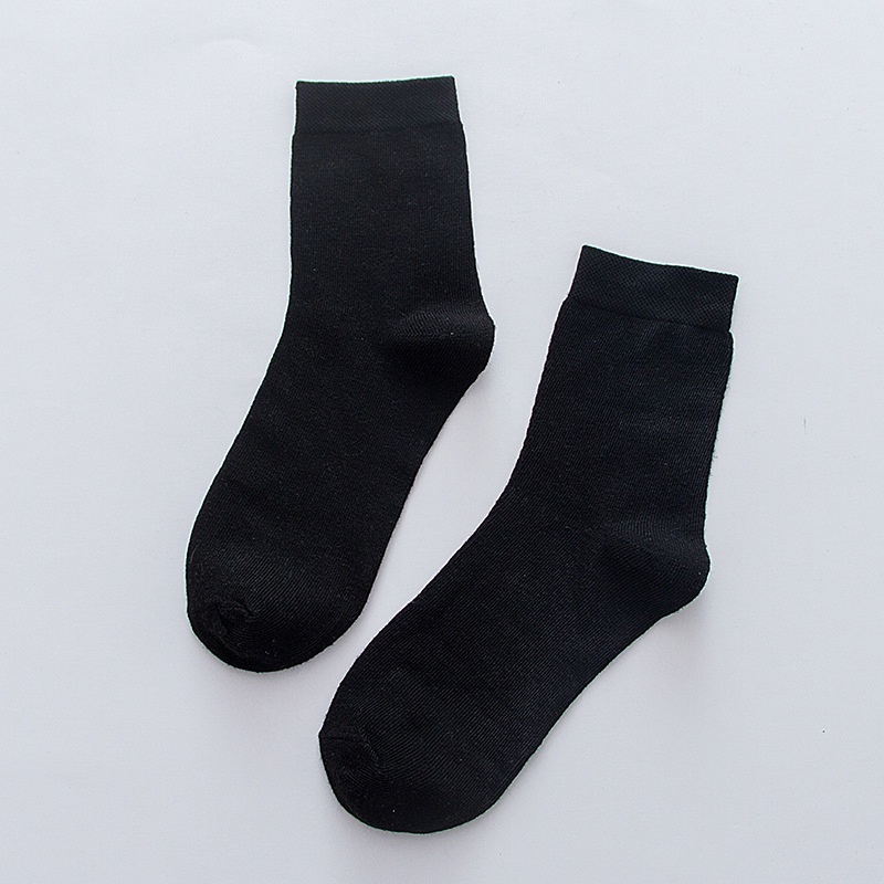 5 Парови машки Чорапи Солидна Боја Краток Sock Памук Мажите Мода Sock Пролет Лето Есен Зима Машки Секојдневен Бизнис Чорапи Meias