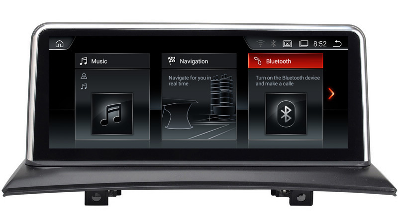ID6 10.25 Андроид 4.4 Автомобил Мултимедијален Плеер GPS Навигација за BMW X3 E83 2004-2009 со BT DVD SD USB ПОМОШЕН