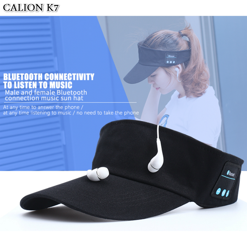 CALION K7 Лето Bluetooth Слушалка Сонцето Шапка Безжични Слушалки Безбол Капи Слушалки Капи Вграден Микрофон Поддршка