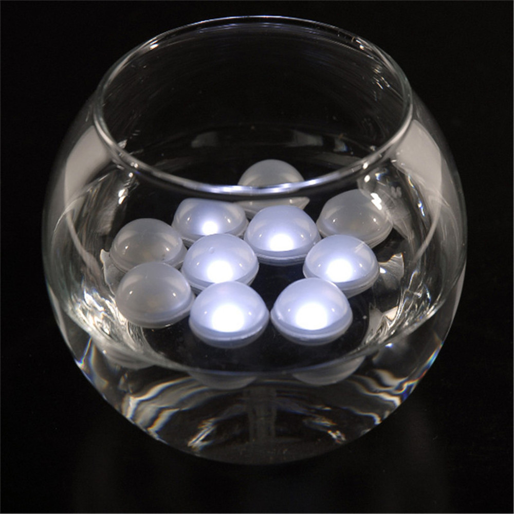 Трепкане Самовила Бисери Пластични Пловечки LED Топки Водоотпорен Мини Декоративни Светилки за Свадба Партија Настани