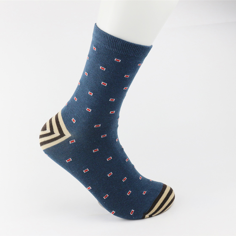 PEONFLY Имитација рачно изработени во средината на цилиндар чорапи дише пот памук бизнис правец на среден дебел машки чорапи