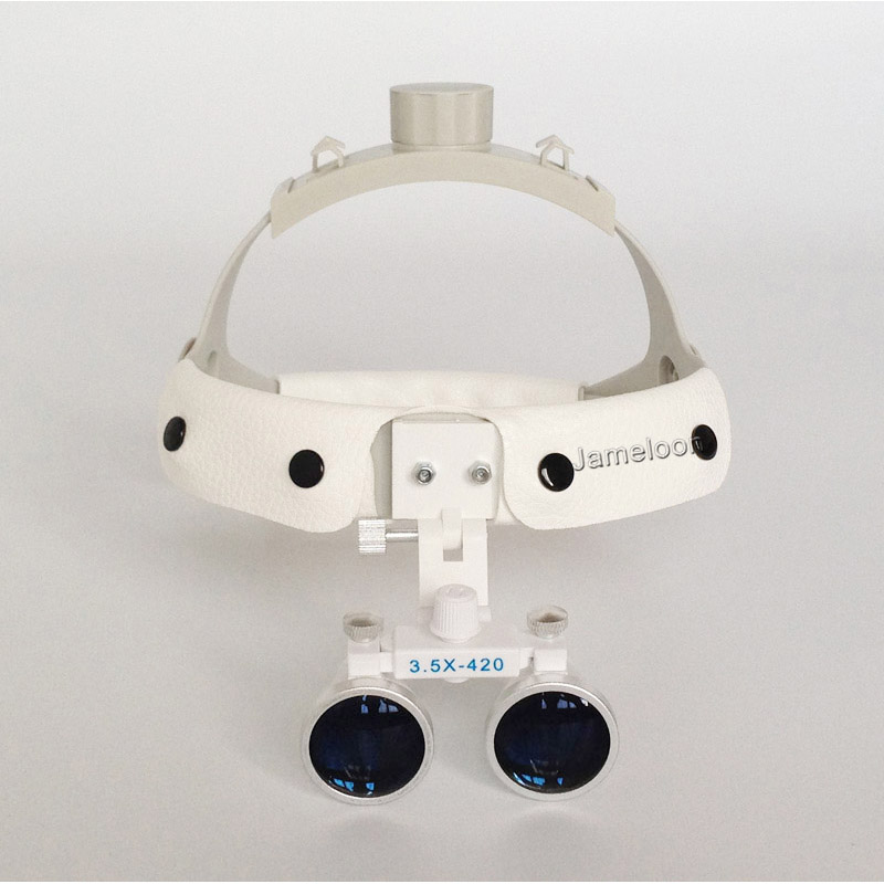 3.5 Х зголемување висок квалитет прилагодливи агол лесно облечен стоматолошки loupe хирург медицински проширување леќа