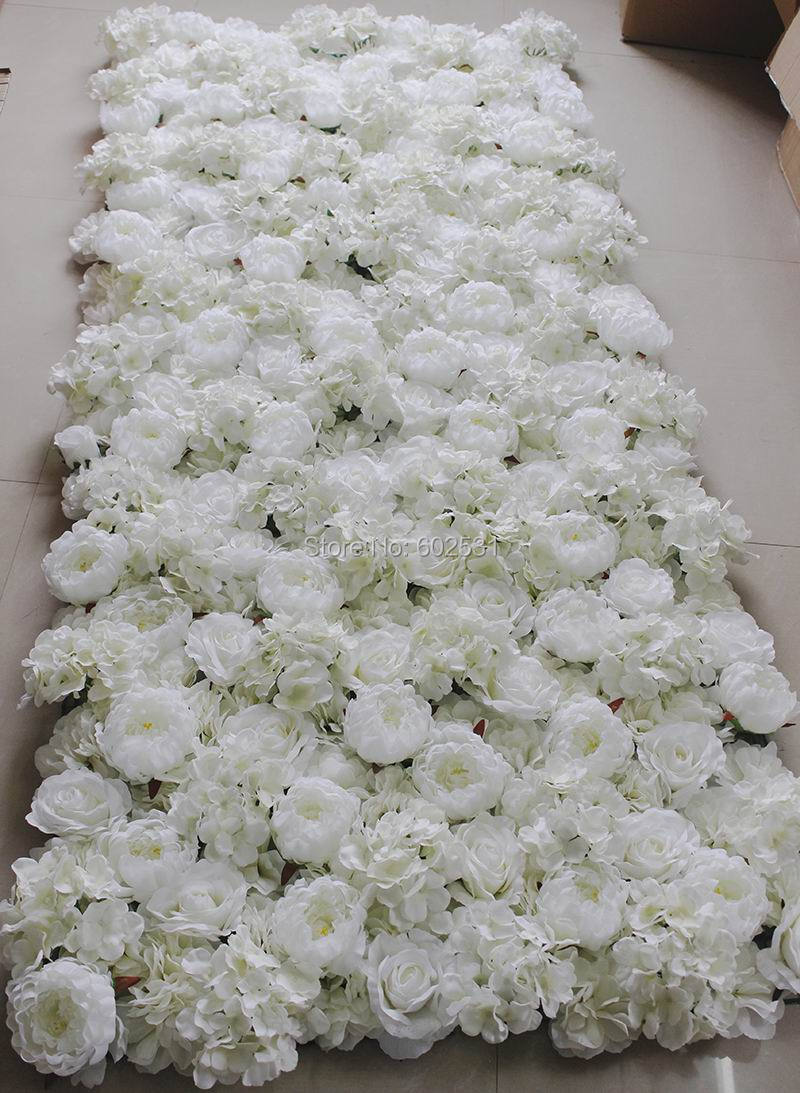 СРН Бесплатен Превозот 3D Вештачки се зголеми peony &hydrangea цвет ѕид свадба позадина лак табела цвет ХОТЕЛ декорација