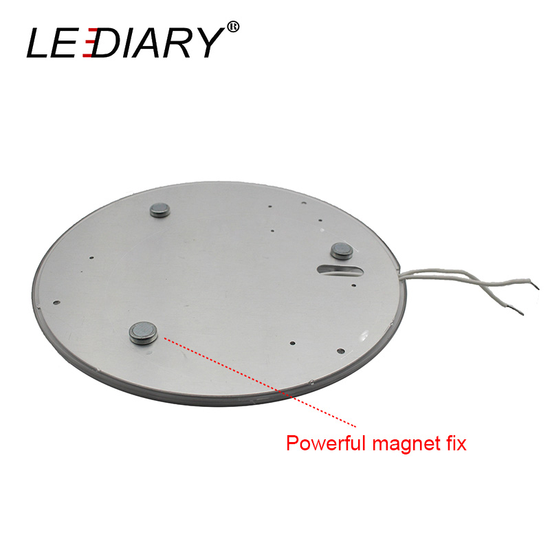 LEDIARY Радар 2D Заменливи Магнет LED Извор на Светлина Таванот Светилка 7/15W 110-240V Лер Замена Со IC Возачот+Сензор