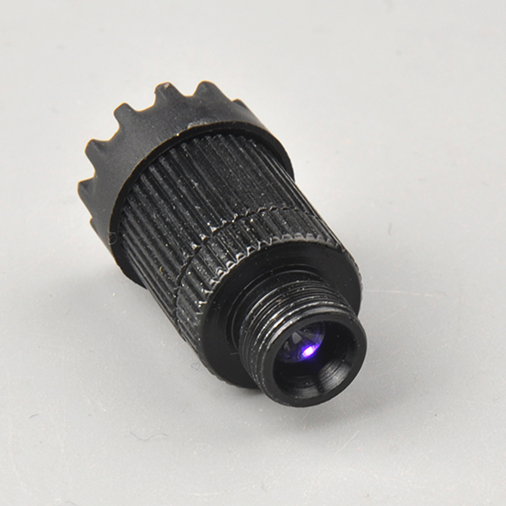 1pc Лак Поглед Уред Пурпурна Осветлување прилагодливи Haze Rheostat LED Одговара 3/8-32 за Лов, Стрелаштво