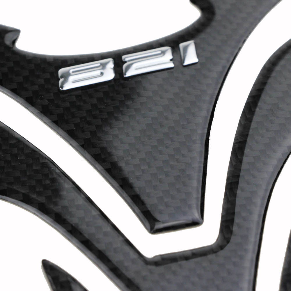 KODASKIN Мотоцикл 3D Јаглерод Влечење Резервоарот Подлога Налепница Decal за Ducati Чудовиште 821