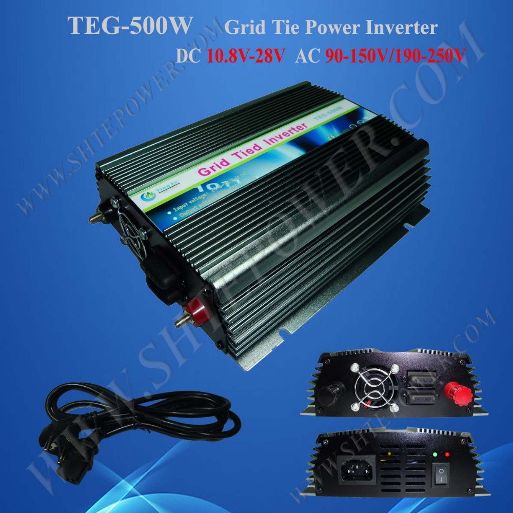 500w 12v 240v чиста синусна бран соларни на мрежа тај моќ инвертер со mppt функција