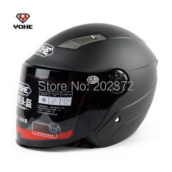мат црна Мотор половина лице YOHE 837 Шлемови ,лето кул мотоцикл електричен велосипед headpiece безбедност шлем