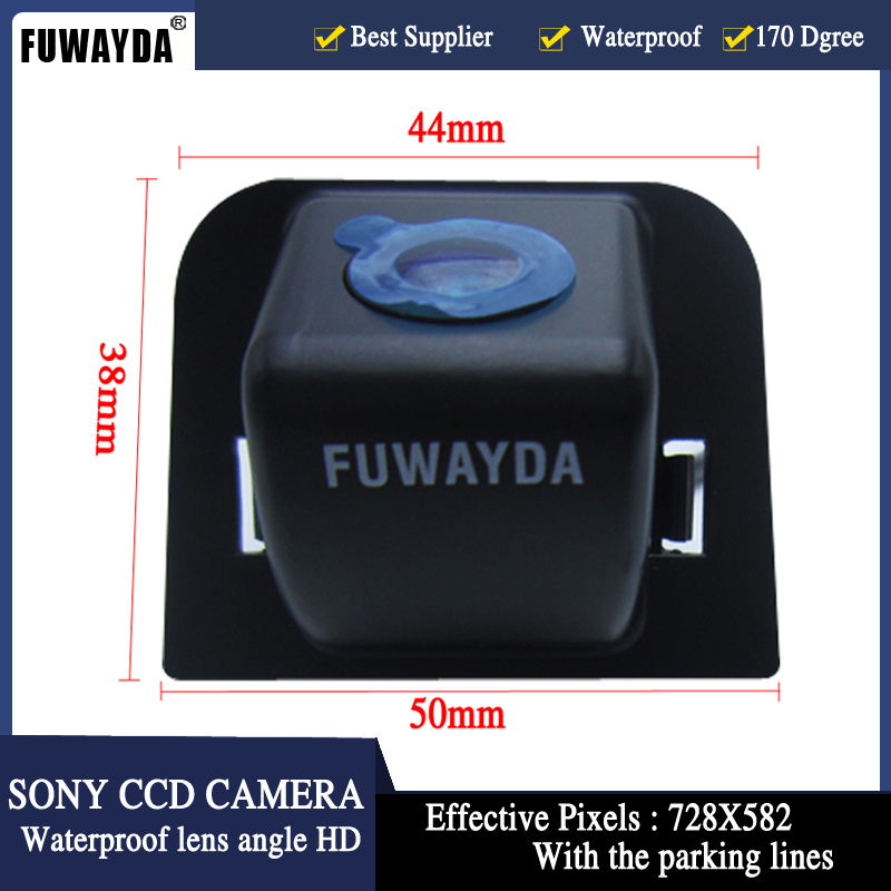 FUWAYDA SONY CCD HD Паркинг LED 170 степен Автомобил Rear View Camera Со 4.3 Автомобил Rearview Огледало Следење на TOYOTA Prius 2012