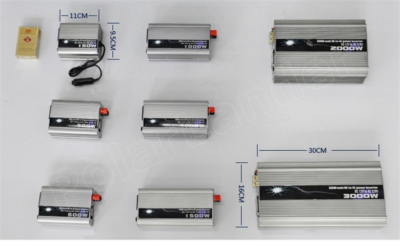 DC 12v на AC напон 220v USB полнач изменета синусен облик автомобил напонски трансформатор топла продажба 200W автомобил Моќ Инвертер конвертор