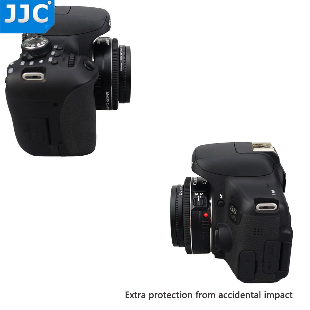 JJC Метал Леќа Худ Сенка за Canon EF 40mm f/2.8 STM, EF-S 24mm f/2.8 STM, EF-M 18-55мм f/3.5-5.6 IS STM го Замени Канон