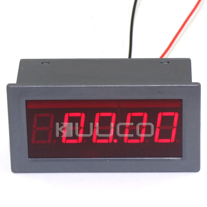 Дигитални Voltmeter DC +/-0 ~200V Црвени Led Дигитален Тестер на Позитивни и Негативни Volt Екранот Метар Висока Точност Панел Метар