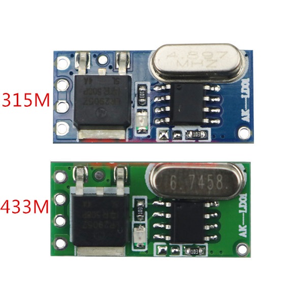 Безжичен Далечински Управувач Switch 433mhz 3.7 4.5 v v 5v 6v 9v 12v Micro Приемникот Исклучете+ Предавателот DC3.5V-12V Широк Напон 1А Mos